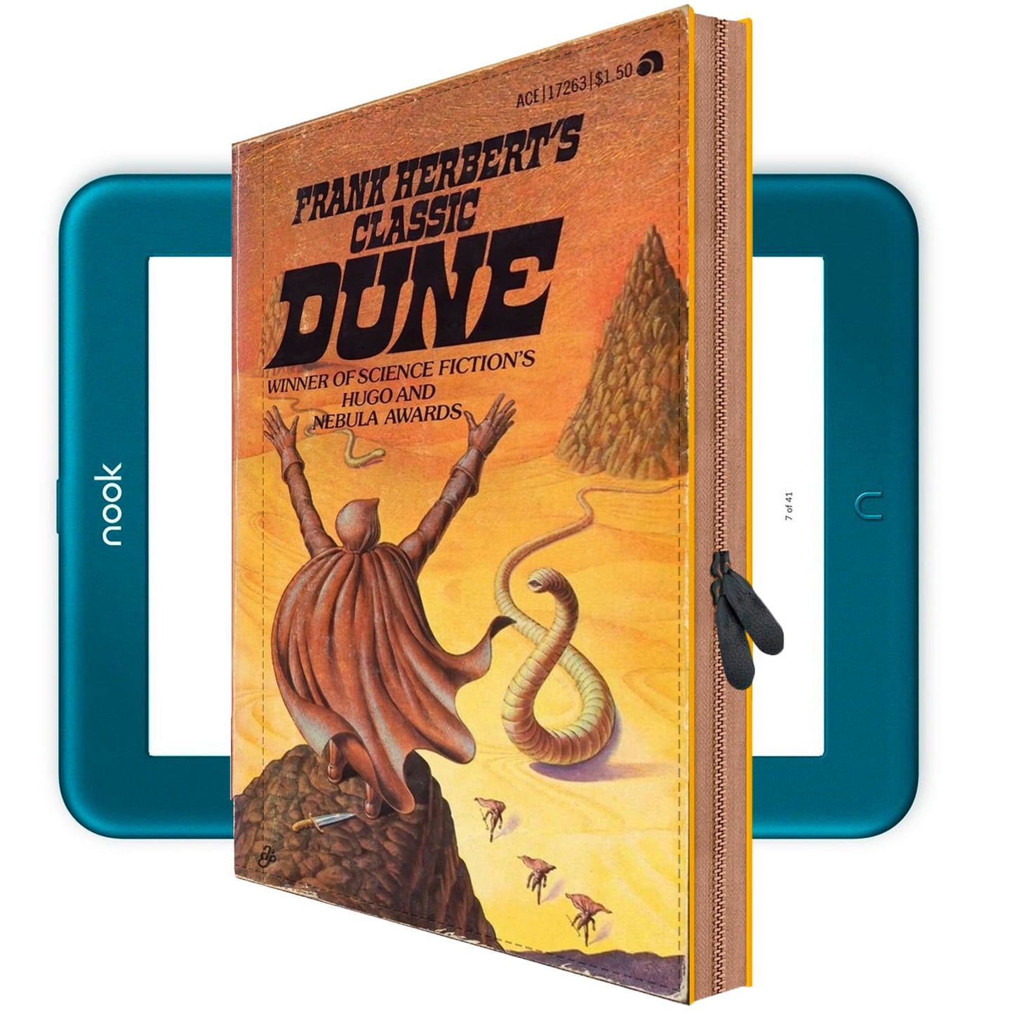 Nook GlowLight 4 4e Plus Case DUNE Book Cover