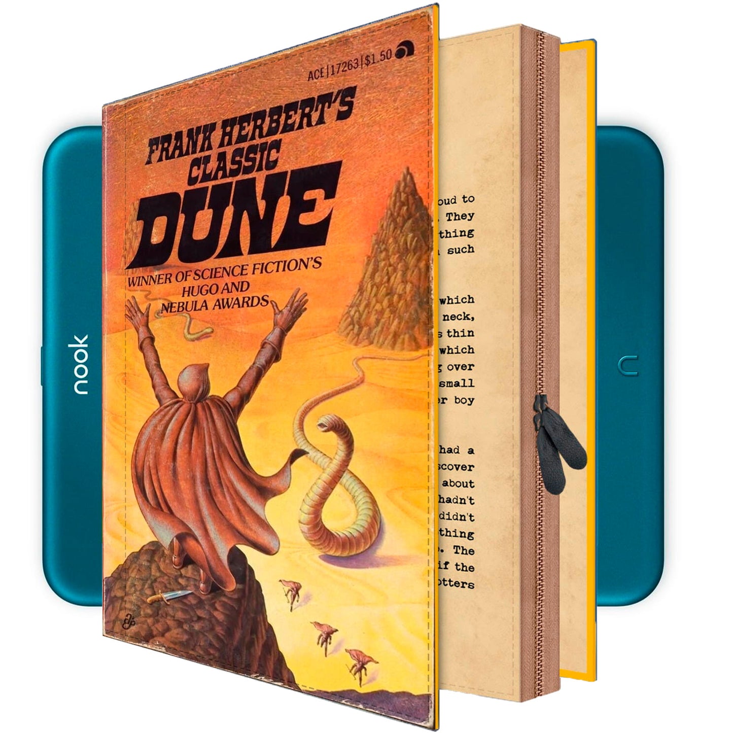 Nook GlowLight 4 4e Plus Case DUNE Book Cover