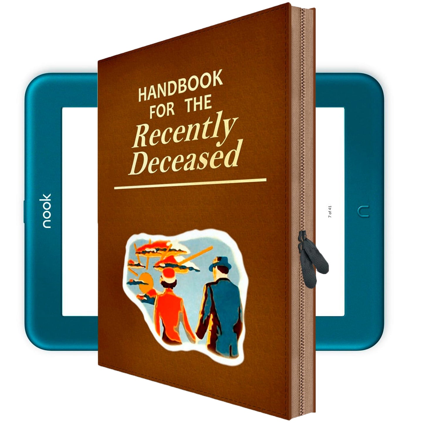 Nook GlowLight 4 4e Plus Case HANDBOOK FOR RECENTLY DECEASED