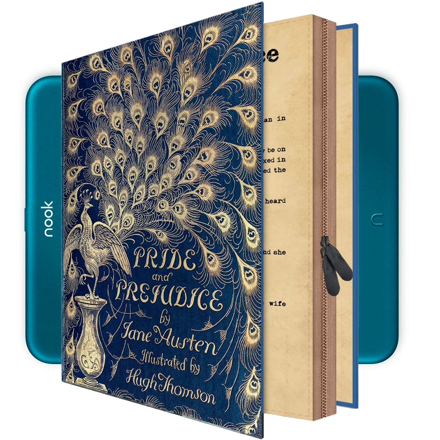 Nook GlowLight 4 4e Plus Case PRIDE AND PREJUDICE