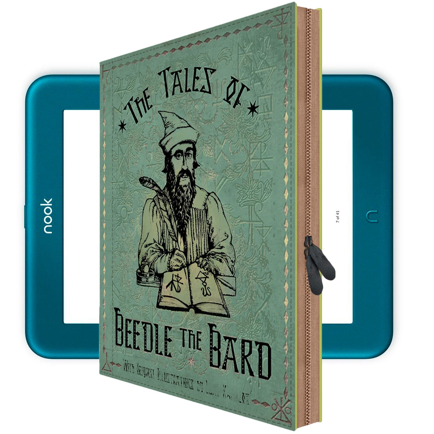 Nook GlowLight 4 4e Plus Case THE TALES OF BEEDLE THE BARD