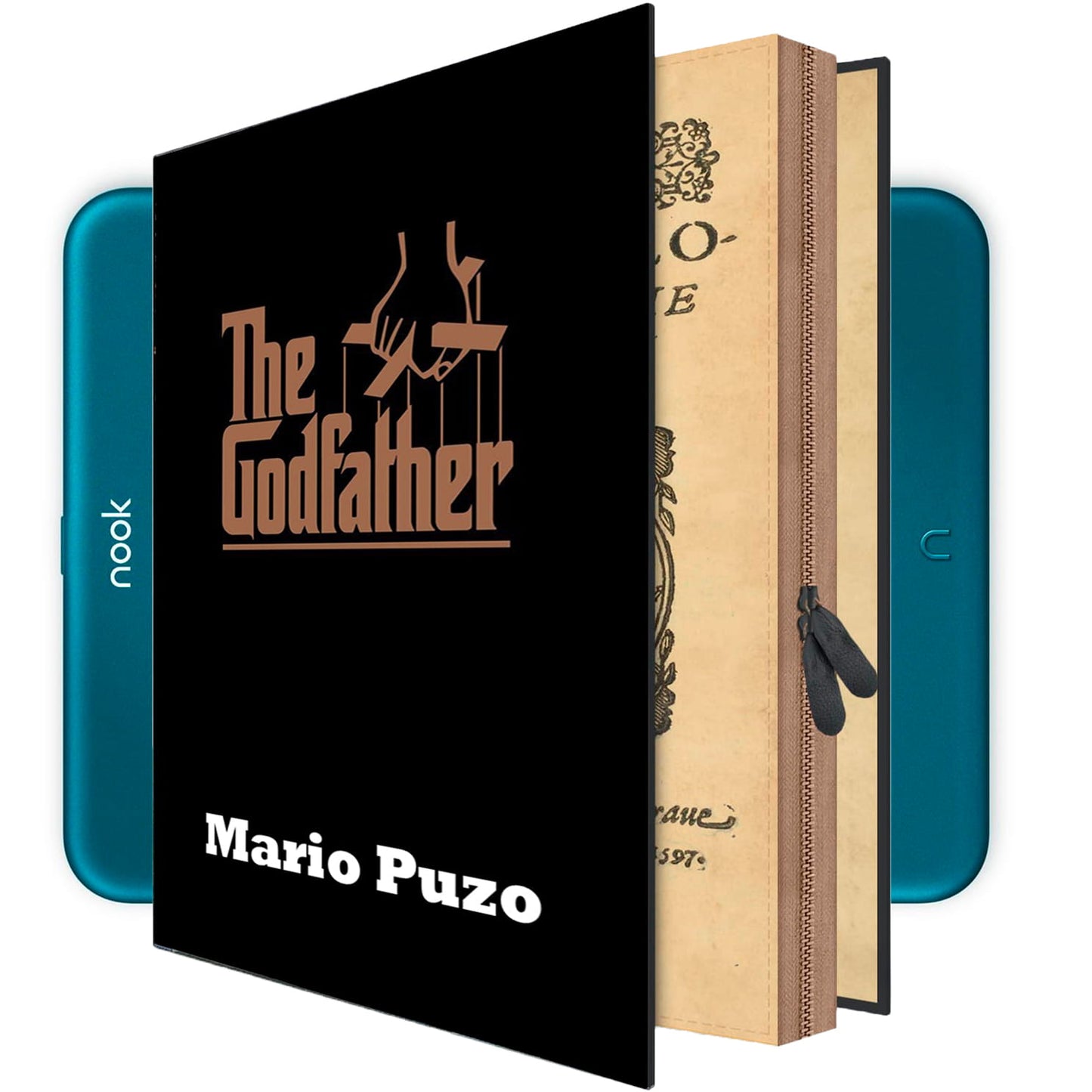 Nook GlowLight 4 4e Plus Case THE GODFATHER Book Cover