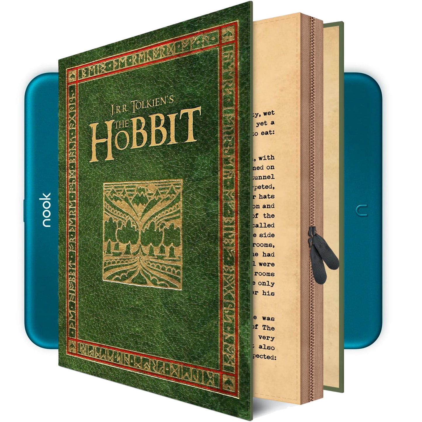 Nook GlowLight 4 4e Plus Case THE HOBBIT Book Cover