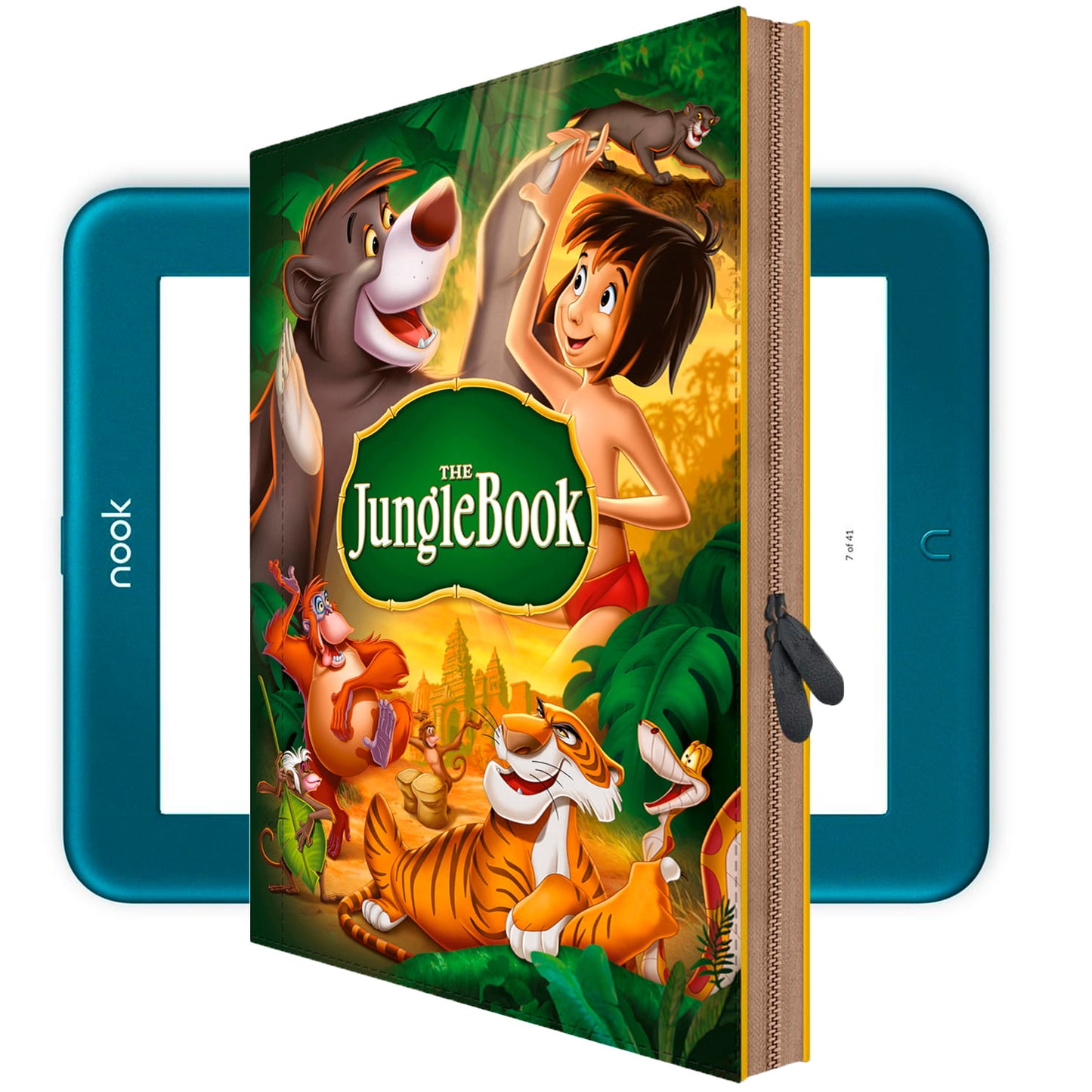 Nook GlowLight 4 4e Plus Case JUNGLE BOOK Cover