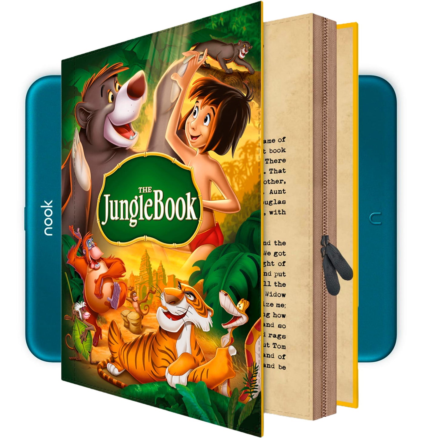 Nook GlowLight 4 4e Plus Case JUNGLE BOOK Cover