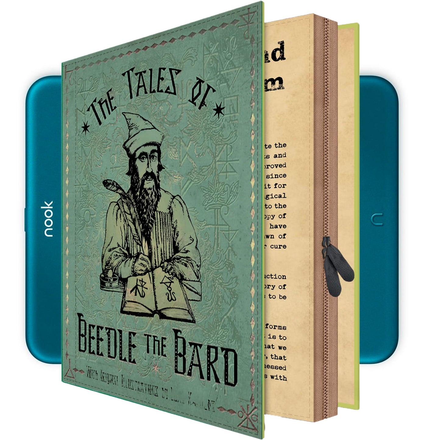 Nook GlowLight 4 4e Plus Case THE TALES OF BEEDLE THE BARD