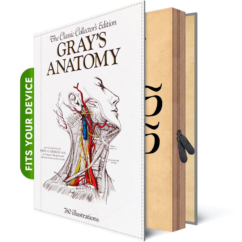 GRAY'S ANATOMY Onyx Boox Go 10.3-inch Case