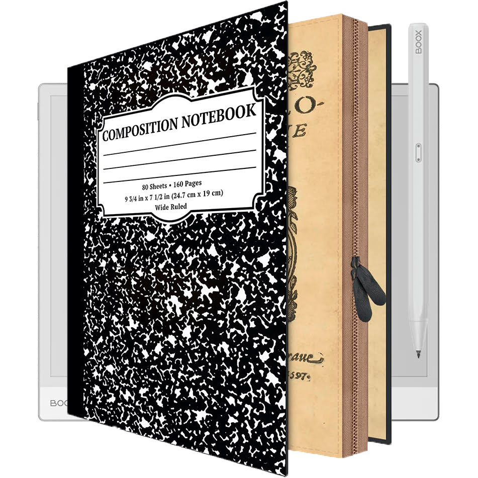 KOMPOSITIONSBUCH Onyx Boox Palma 2 Etui