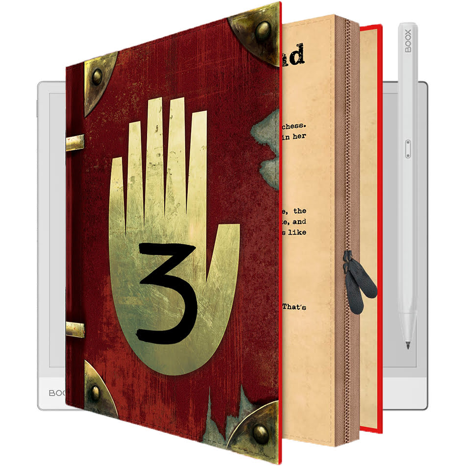 GRAVITY FALLS JOURNAL 3 Onyx Boox Palma 2 Hülle