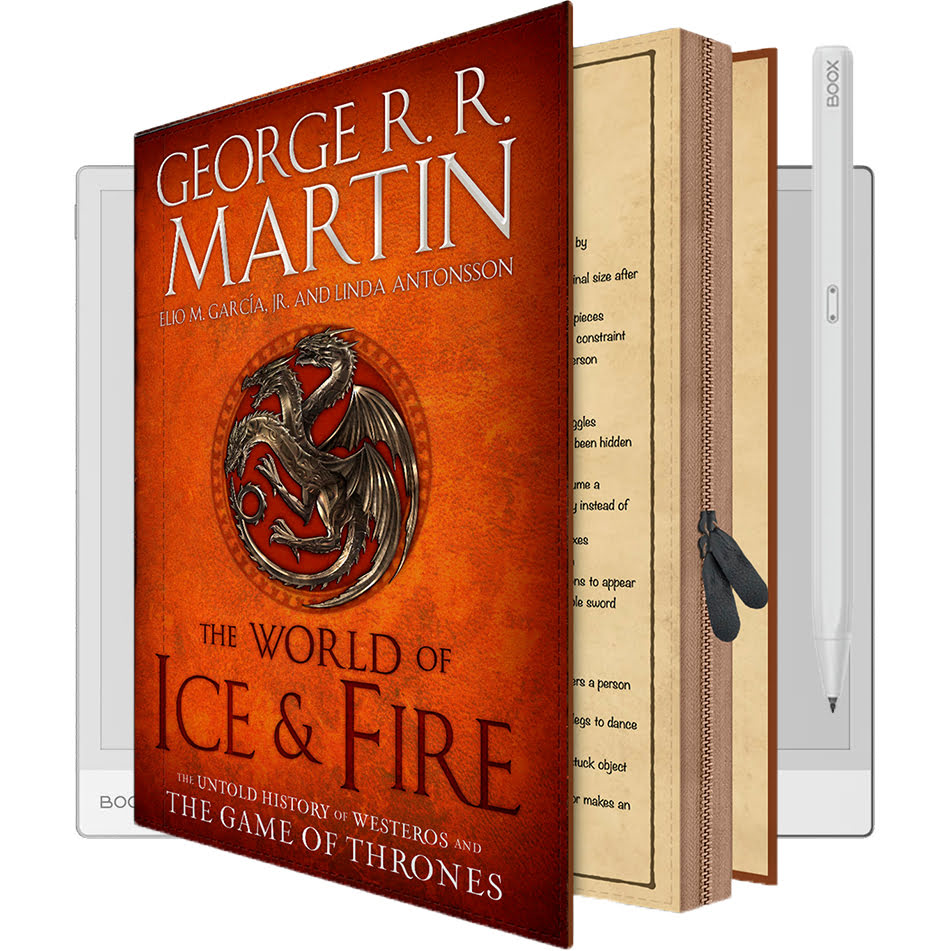 DIE WELT AUS EIS UND FEUER Onyx Boox Tab Mini C Hülle