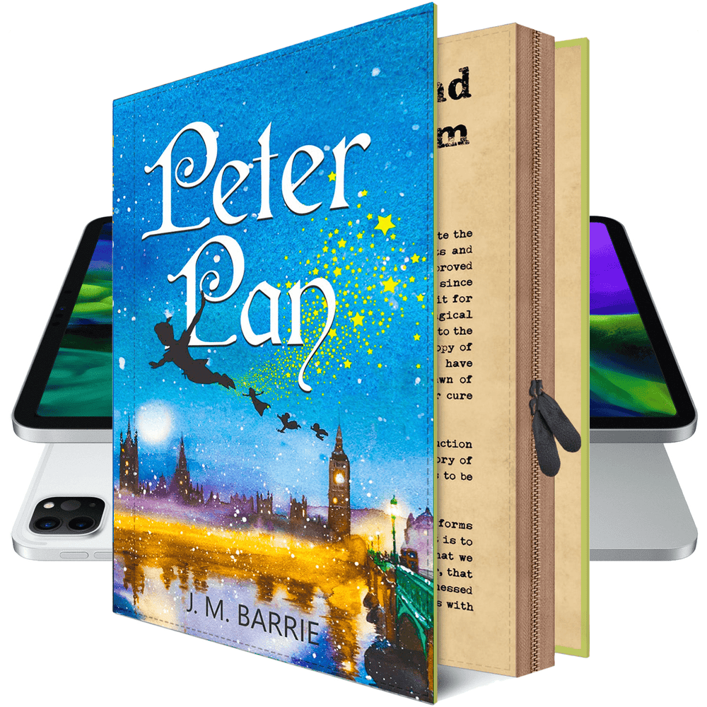 
                      
                        Peter Pan Book iPad Case
                      
                    