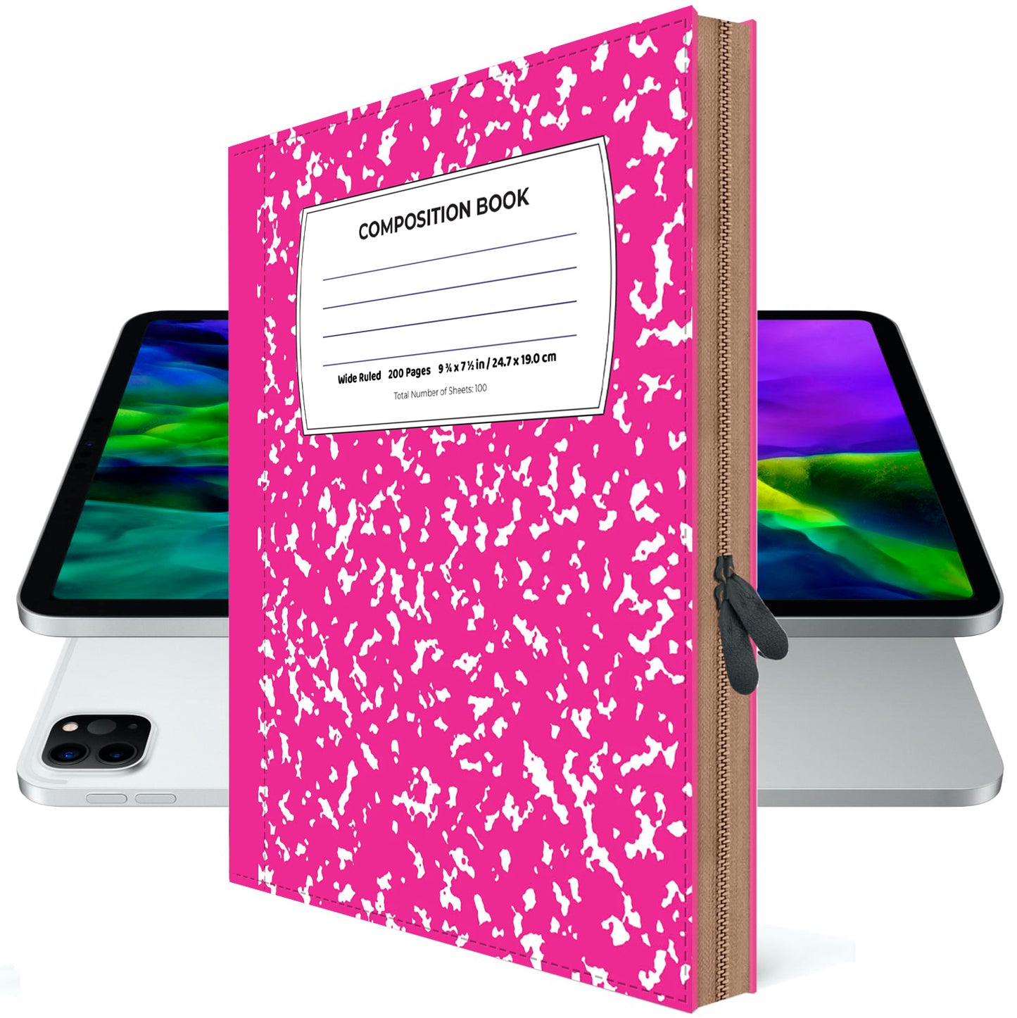 Pink COMPOSITION BOOK iPad Case 11-inch iPad Air M2 Case