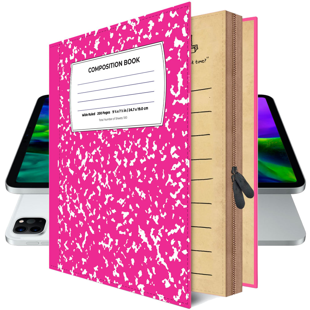 Pink COMPOSITION BOOK iPad Case