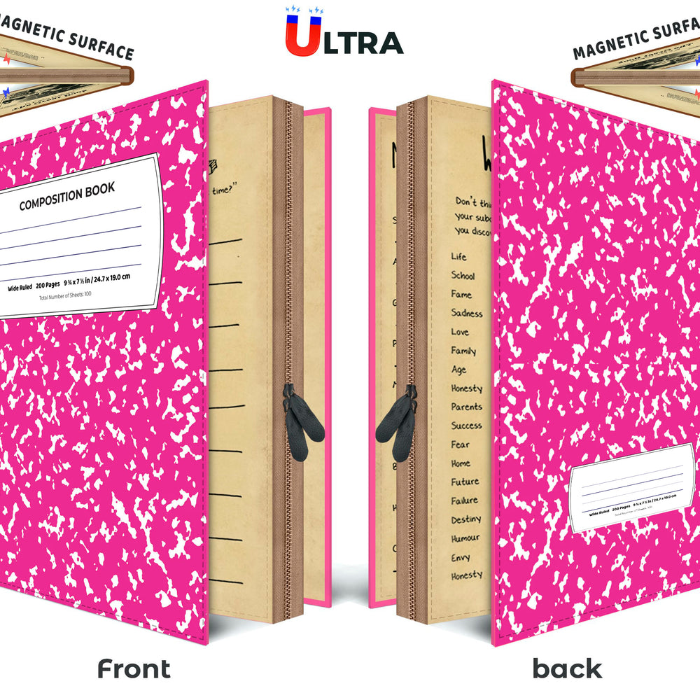 
                      
                        Pink COMPOSITION BOOK Kobo Libra Colour Case
                      
                    