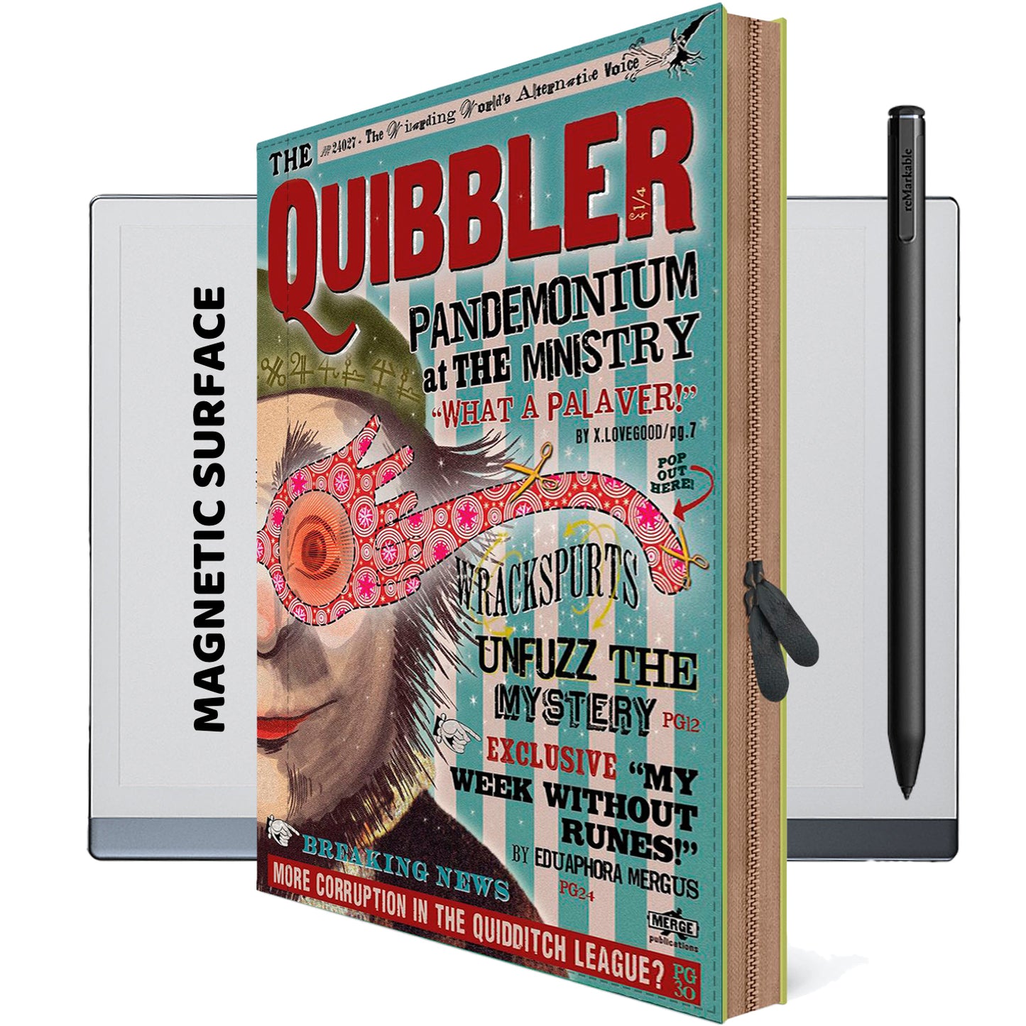 reMarkable Paper Pro Case Book Folio QUIBBLER