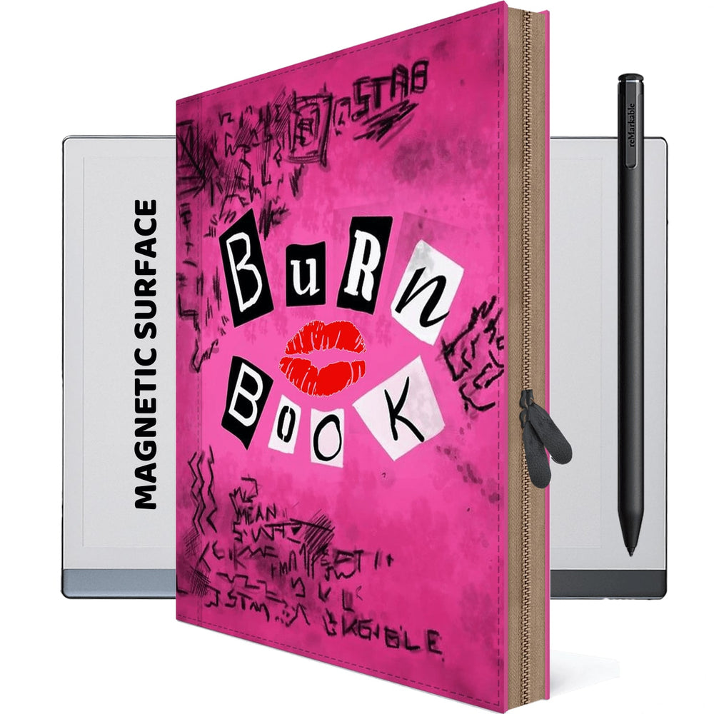 reMarkable Paper Pro Move Case BURN BOOK