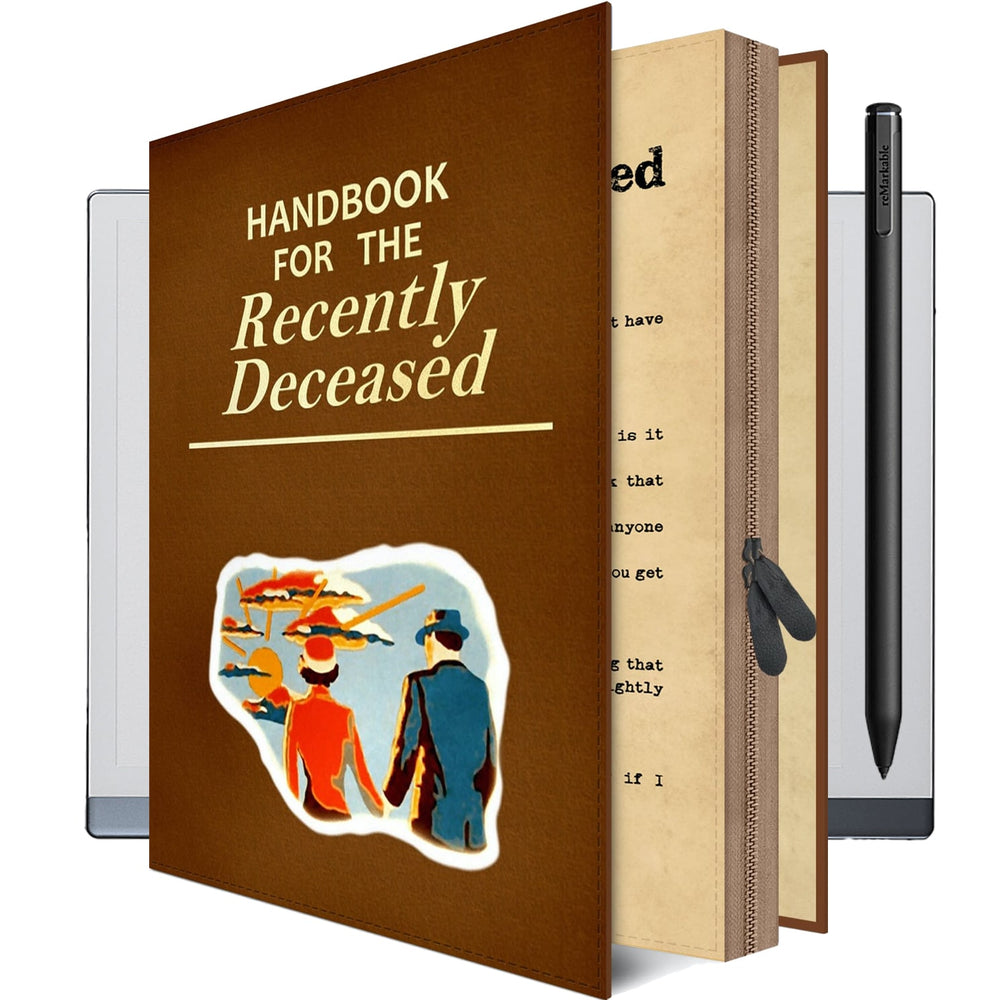 reMarkable Paper Pro Move Case HANDBOOK FOR THE RECENTLY DECEASED