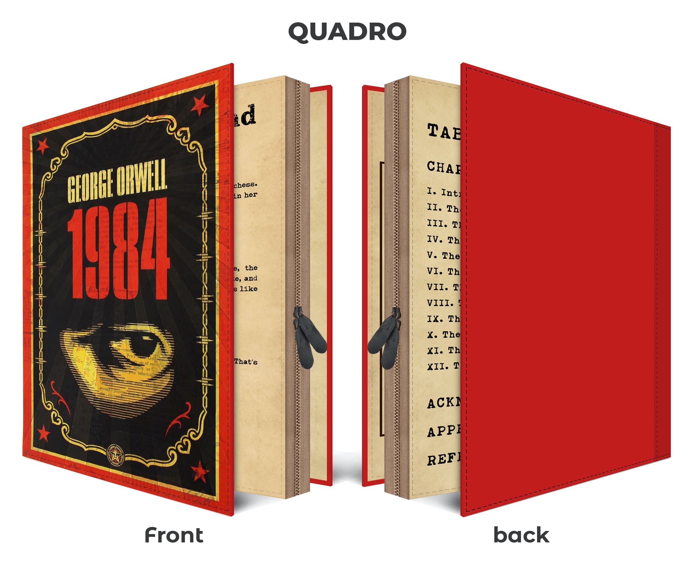 Galaxy Book 5 360 15” Laptop Case – Vintage Book Style Sleeve 1984