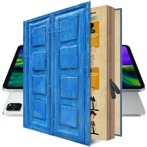 
                  
                    Galaxy TAB S9 FE Case Doctor Who Tardis Journal Book Case
                  
                