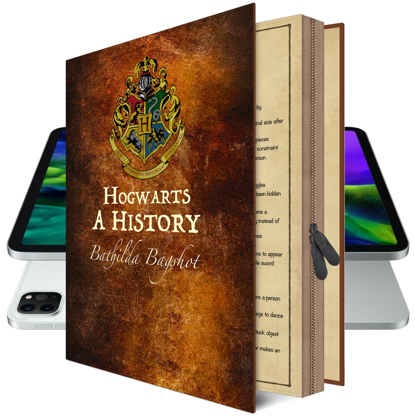 Galaxy TAB S9 FE Book Case Hogwarts: A History Case