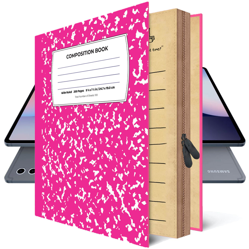 Galaxy TAB S11 Ultra Case PINK COMPOSITION BOOK