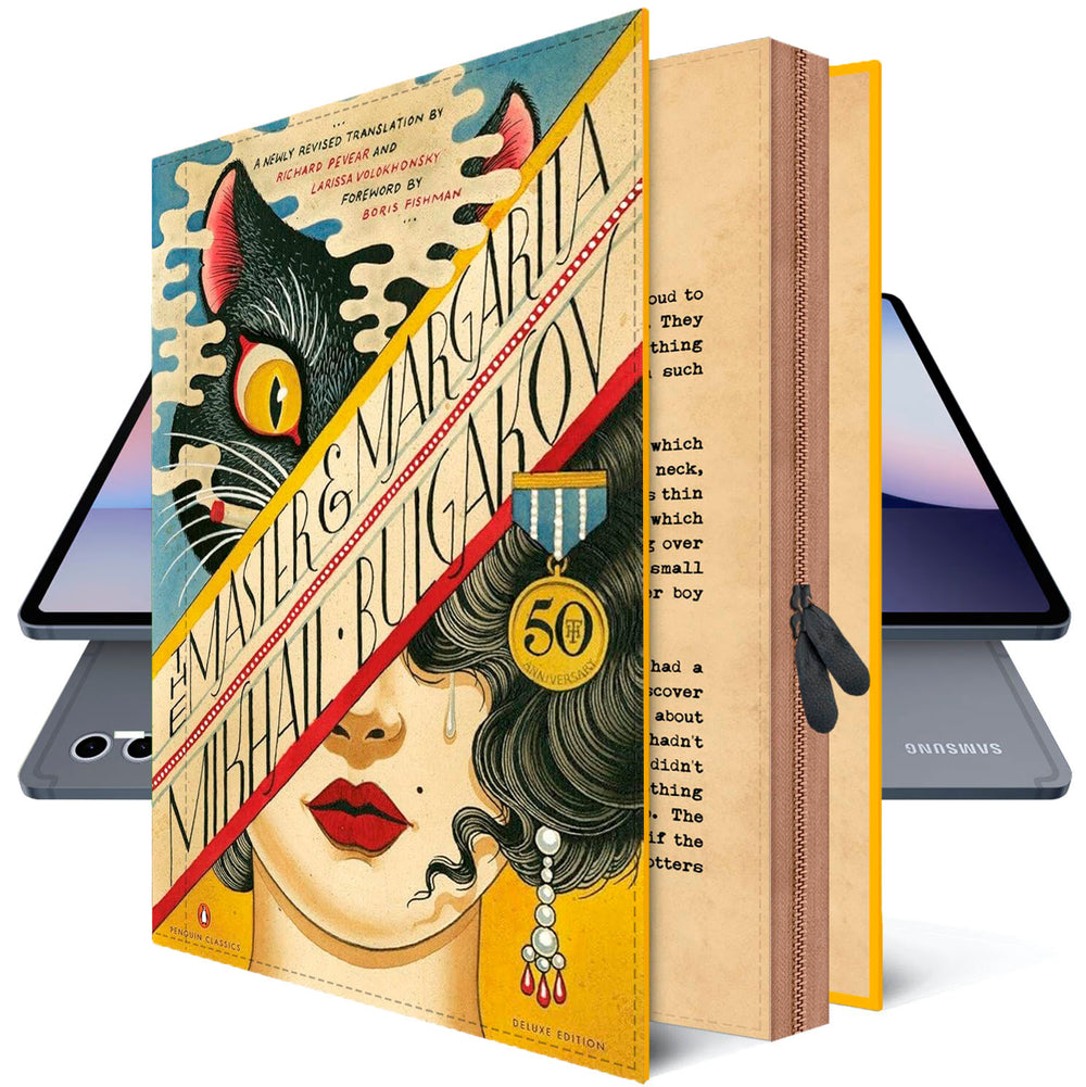 DER MEISTER UND MARGARITA Samsung Galaxy TAB S10 Ultra Folio Hülle