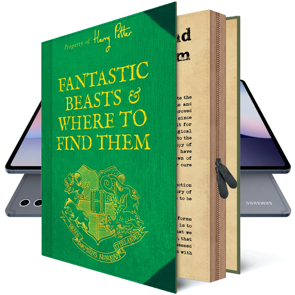 FANTASTIC BEASTS Samsung Galaxy Tab S9 Ultra Folio, Galaxy Tab S10+ Case, Galaxy Tab S10 FE+ Cover, Galaxy Tab S9+ Sleeve, Galaxy Tab S10 Ultra Case with Pen Holder for Daily Use