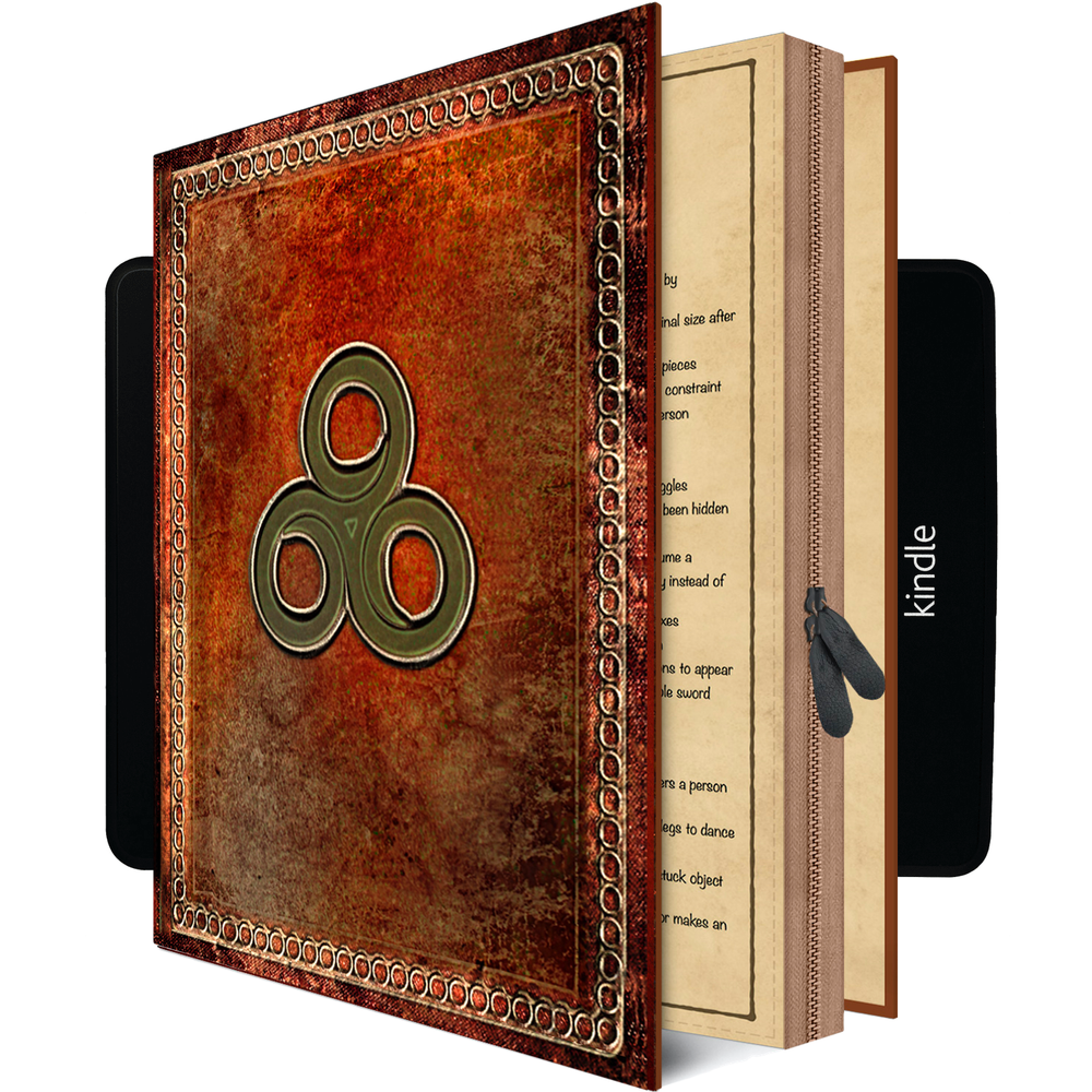 Skyrim Illusion Kindle Scribe Case