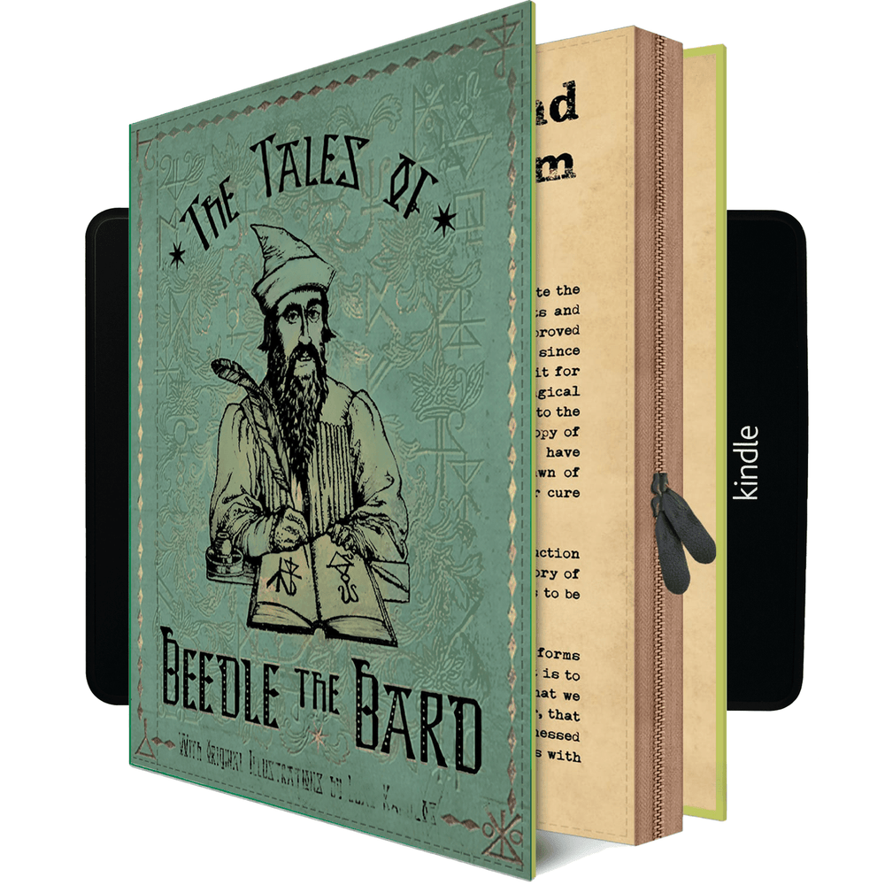 Tales of Beedle The Bard Kindle Scribe Case