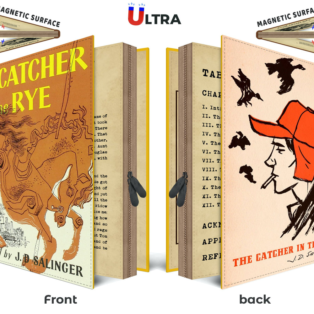 
                      
                        16-inch Macbook Pro M2 Case Cather in The Rye Book Laptop Case
                      
                    