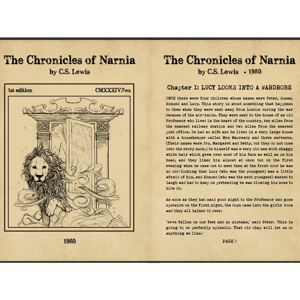 
                      
                        THE CHRONICLES OF NARNIA Case
                      
                    