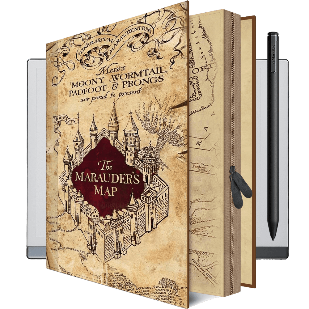 THE MARAUDERS MAP Supernote A5 X2 Manta Case