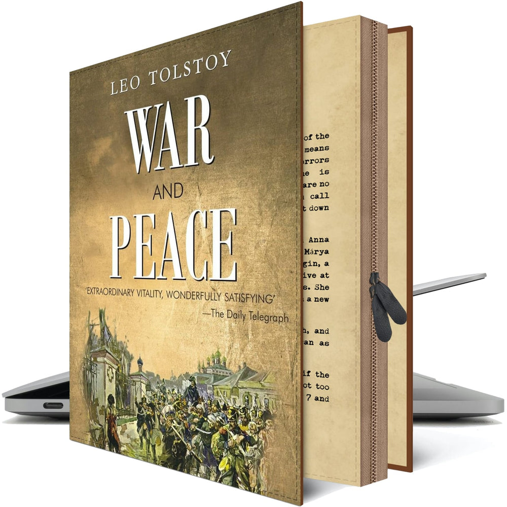 WAR AND PEACE Macbook Case