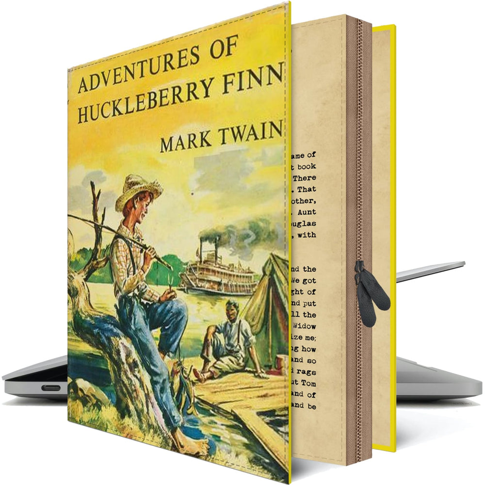 ADVENTURES OF HUCKLEBERRY FINN Laptop Case | Google Pixelbook Go 13.3, Hp Envy case, HP Envy Laptop, HP Envy x360 2-in-1 15.6