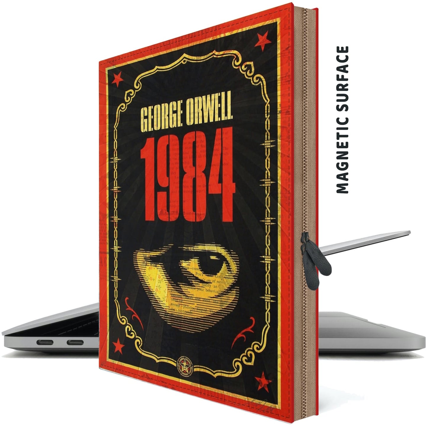 NINETEEN EIGHTY-FOUR Laptop Case | 13 inch Laptop case 13" Macbook Sleeve Laptop Sleeve 13 inch Macbook Case 13" 13.3" 13.3 inch Book Laptop Case 13.3 Zippered case 13 inch