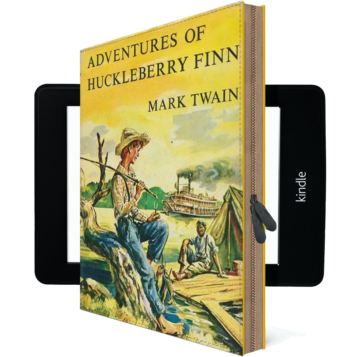 ADVENTURES OF HUCKLEBERRY FINN Kindle Case