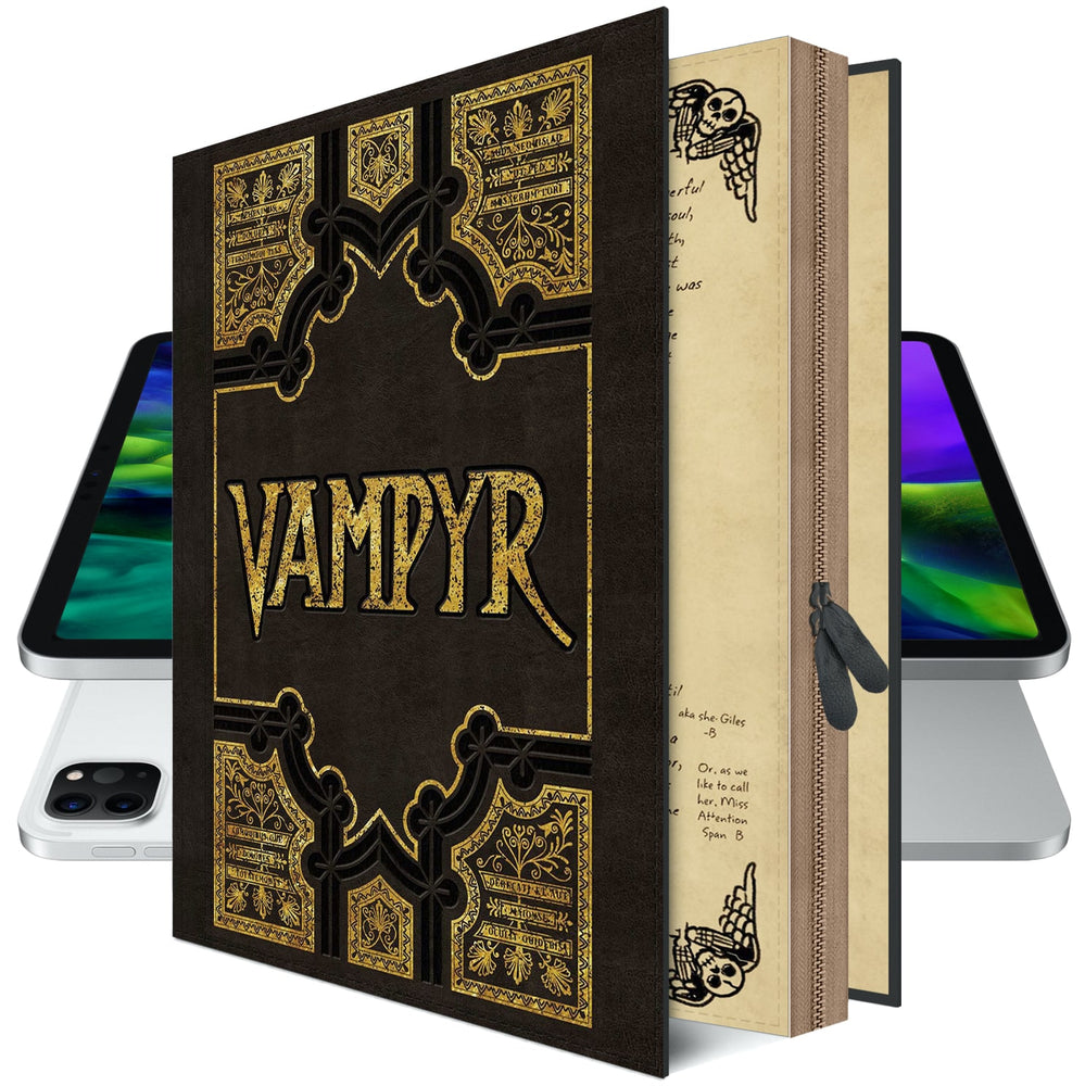 
                  
                    THE VAMPIRE SLAYER BOOK iPad Case
                  
                